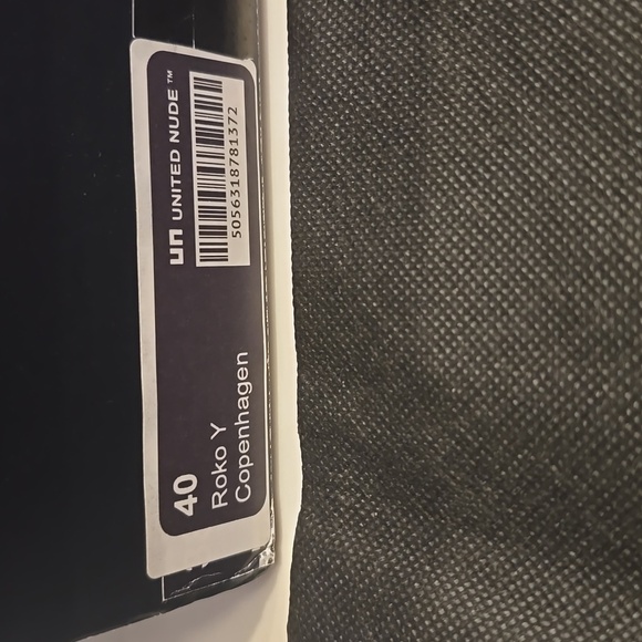 United nude ROKO copenhagen Blue White wedge sneakers Platform Chunky New 40 9 - Picture 5 of 10